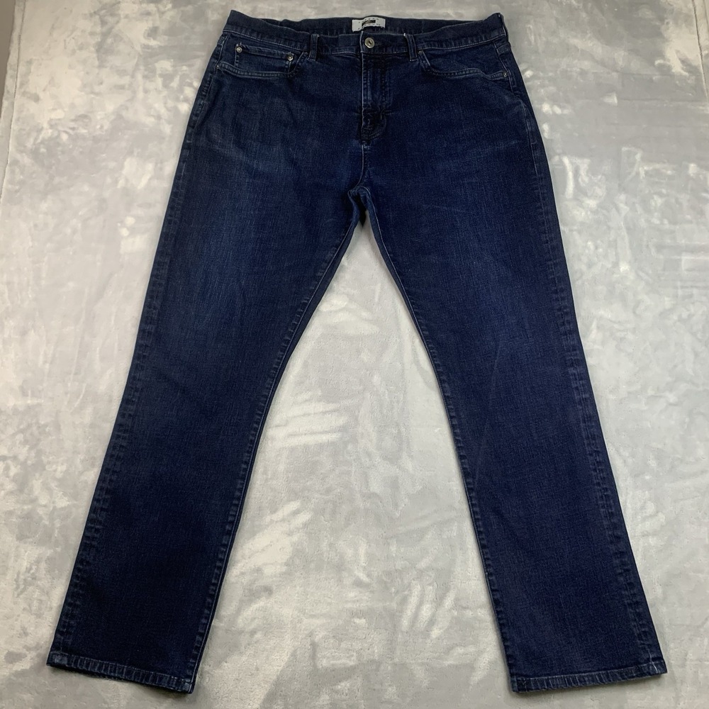 Joseph Abboud Men's Blue Slim Fit Stretch Jeans‎ 40x32 Dark Wash